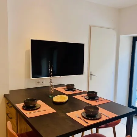 公寓 Modern Flat In The Heart Of 霞慕尼